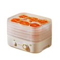thumbnail image 1 of Máquina secadora de frutas secas, verduras y hierbas, minideshidratador de alimentos para el hogar, deshidratador de carne para mascotas, 5 bandejas, aperitivos, secador de aire, horno UE, 1 of 5