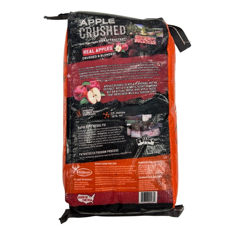 Wildgame Innovations Apple Crushed Attractant, 20LB Bag - Walmart.com