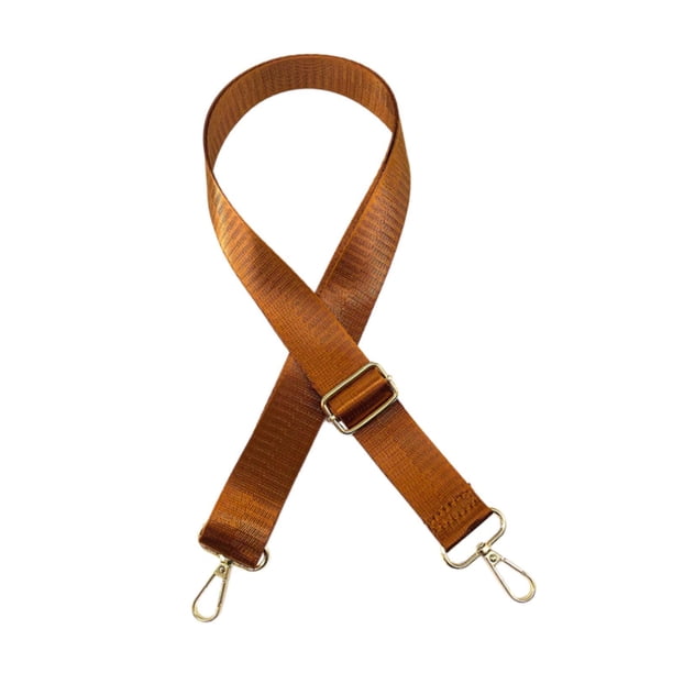 Correa para bolso de hombro para hombre y mujer, correa para bolso de mano Marrón