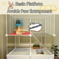 thumbnail image 5 of Aqwiopr Metal Small Animal Cage for Indoor Use, 5 of 10