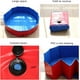 thumbnail image 3 of Piscina plegable para perros y gatos, PVC ecológico, antideslizante, con válvula de vaciado, para perros y gatos, 50 x 8 cm, 3 of 4