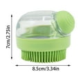 thumbnail image 3 of Pet Grooming Massage Brush for Dogs and Cats Efficient Functional Cleaning Tool with Soft Silicone Gentle Deshedding and Bathing Aid, 3 of 6
