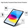 thumbnail image 4 of Glass Screen Protector Tablet Case for IPad Air Pro 10th Generation 10.9 11 10.2 Inch 2022 I Pad 10 9 8 7 Gen Mini 6 5 4 Cover For ipad 2 3 4 2PCS, 4 of 6