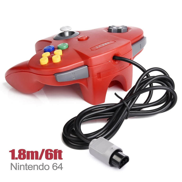 N64 Controller, LUXMO Classic Retro Wired Controllers Gamepad