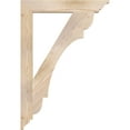 thumbnail image 3 of Ekena Millwork 3 1/2"W x 26"D x 38"H Olympic Traditional Smooth Bracket, Douglas Fir, 3 of 4