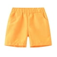 thumbnail image 2 of Coerni Toddler Boys Summer Shorts Quick-Dry Kids Swim Trunks Plain Beach Board Shorts Elastic Waist Athletic Joggers, 2 of 8