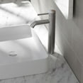 thumbnail image 6 of Ivy Single Hole, Single-Handle, High Arc Bathroom Faucet in Brushed Nickel, 6 of 13