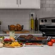 Presto 19-inch Electric Tilt-N-Fold XL Griddle 07073, Black
