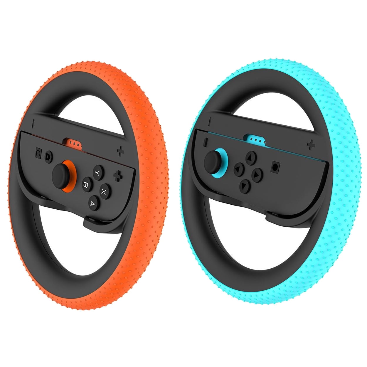 Nintendo Switch 2 Console with Mario Kart World, Sentriq Joy Con Steering Wheel Set and MightySkins Custom Skin Bundle