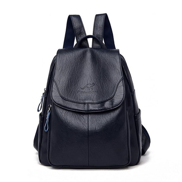Mochila para mujer, moderna, multifunción, antirrobo, de gran capacidad, de piel suave, para viajes