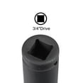 thumbnail image 3 of Unique Bargains Square Drive 12-Point Deep Impact Socket CR-MO Steel Metric for High Torque Applications and Durability mm 24, 3 of 5