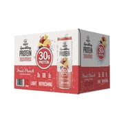 Genius Gourmet Sparkling Protein, Fruit Punch, 12oz RTD