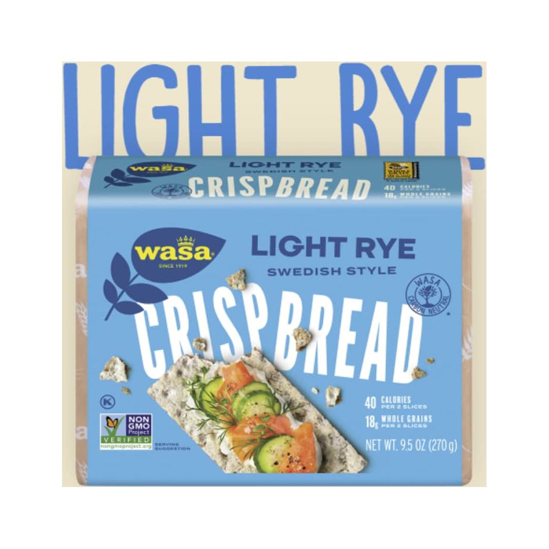 Wasa Crispbread Variety 4-Pack: Multi Grain, Whole Grain, Lite Rye ...