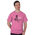 thumbnail image 4 of Texas Slang Funny State Shape TX Men's Graphic T Shirt Tees Brisco Brands X, 4 of 7