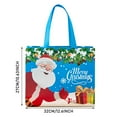thumbnail image 3 of Less Than 5 Gift Wrapping Paper Christmas Handcarry Gift Bags: Santa & Snowman Theme, 3 of 4