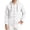 White#30615BB, variant on Hearthz Linen Hooded Mens Shirts Casual Button Down Long Sleeve Hoodie Men Drawstring Lightweight Beach Sweatshirts for Men Gray L
