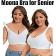 thumbnail image 3 of Moona Bra for Senior, Moona Bra - Front Closure Breathable Bra for Seniors, Full Coverage Bras for Older Women, 3 of 6