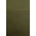 thumbnail image 3 of Lady's High Waist Compression Leggings w/French Terry Lining, Army Green, 3 of 4