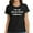 Black, variant on I'M An Alarm Clock Collector. Women's Short Sleeve T-Shirt | Fashionable Graphic Tee Black S