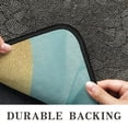 thumbnail image 6 of Teal Gold Marble Pattern Door Rugs,Washable Non Slip Door Mats Indoor,Decorative Door Mats,Entry Mat Indoor for Entrance,Bedroom,Kitchen,Bathroom,30"x17", 6 of 6