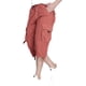 thumbnail image 5 of Pantalones cortos holgados de talla europea para hombre, pantalones cortos recortados con múltiples bolsillos, 5 of 5