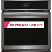 Frigidaire Gallery GCWS2767AD 27 inch Black Stainless Single Electric Wall Oven with Total Convection