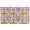 Yellow Ethnic Floral, variant on Yellow Ethnic Floral Pattern Door Rugs,Washable Non Slip Door Mats Indoor,Decorative Door Mats,Entry Mat Indoor for Entrance,Bedroom,Kitchen,Bathroom,17"x30"