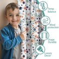 thumbnail image 3 of Blackout Kids Curtains,Boho Bohemia Pioneer Flower Childrens Insulated Curtains Set Of 2,Bedroom Essentials,Toddler Room Decor 42"x54"(106x137cm), 3 of 4