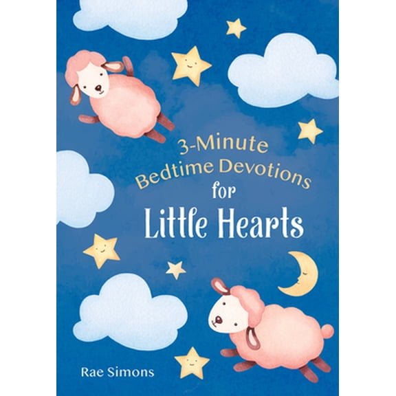 Pre-Owned 3-Minute Bedtime Devotions for Little Hearts (Paperback) 1636095100 9781636095103