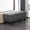 Deep Gray, variant on Modern Upholstered Bedroom Bench, 44.75" Tufted Ottoman Bench with Gold Metal Legs, End of Bed Bench, Entryway Shoe Bench, Narrow Space Accent Seating, 285 lbs Capacity, Sherpa,White