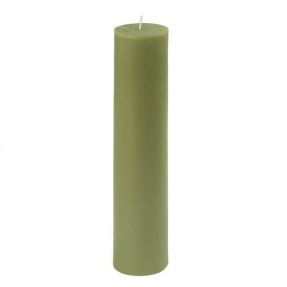2 x 9 in. Sage Green Pillar Candle