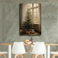 thumbnail image 4 of Winter Retro Christmas Tree Picture Print Canvas Poster Wall Paint Art Posters Decor Modern Home Artworks Gift 24x36inch(60x90cm), 4 of 6