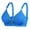Blue, variant on Darzheoy Wire-Free Bra for Women Solid Color Comfortable Hollow Out Perspective Bra Underwear No Rims Sport Bras for Women 36/80BC