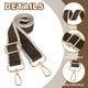 thumbnail image 3 of Correa de bolso ajustable Uxcell, correas de bolso cruzadas, correa ancha para el hombro, cinturón de reemplazo universal para bolsos de mano de mujeres, marrón oscuro, 3 of 6