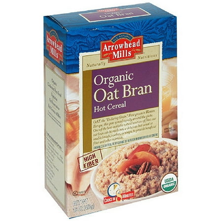 Bob's Red Mill Organic Oat Bran Cereal, 16 oz (Pack of 6)