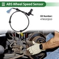 thumbnail image 2 of Unique Bargains ABS Wheel Speed Sensor ABS Sensor Anti-lock Braking System Sensor for Nissan X-Trail T30 2004-2007 No.47901EQ010 Rear Left, 2 of 7