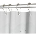 thumbnail image 6 of Green Misty Forest Shower Curtain, Rustic Shower Curtain Green Mountain Birds Tree Art Nature Woodland Summer Shower curtains for Bathroom Decorative Bath Curtains 72x72 Water Repellent Waffle Fabric, 6 of 6