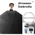 thumbnail image 5 of Travel Folding Golf Umbrella 10 Ribs Automatic Open/Close,Lightweight Compact Portable Backpack Car Parasol Outdoor,Sun/Rain, 5 of 5