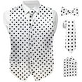 thumbnail image 2 of Vittorio Farina Polka Dot Vest Set, 2 of 35