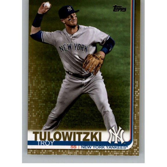 Collectible 2019 Topps Troy Tulowitzki #622 Base Set New York Yankees NM-MT Baseball Card New York Yankees MLB Baseball Trading Card