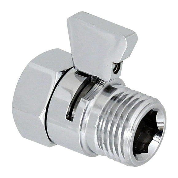 TFixol Shower Head Valve G1/2 Shut Off Valve Water Flow Control Valve Regulator High Pressure Controller for Bidet Sprayer Shower Head