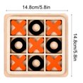 thumbnail image 4 of Wuztai Noughts Crosses Board Game Mini, Portable Indoor Playing for KidsFamily Travel Entertainment, Tic-Tac-Toe Game, 4 of 4