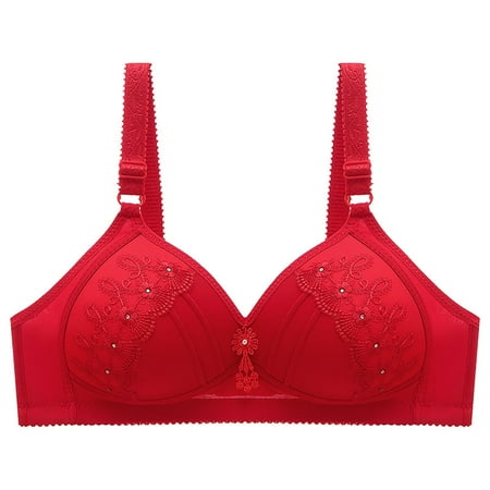 yievot Wireless Support Bras for Women Full Coverage And Lift Bras Wirefree Bralette Minimizer Bra For Everyday Comfort