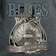 thumbnail image 3 of CafePress - Blues Music From The Soul Vintage T Shirt - Women's Traditional Fit Dark T-Shirt, 3 of 4