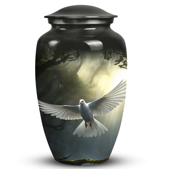 Urns For Human Ashes Large Adult - Funeral Ashes Urn - Large Adult Memorial Urn - Urns For Ashes Adult Female Mother - Urns For Ashes Adult Male Large - Decorative Urns (Size - 10Inch)