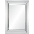thumbnail image 1 of Renwil Miroir Edessa dans un Cadre à Motif en Pas, 1 of 4