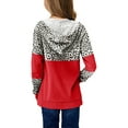 thumbnail image 2 of Sherrylily Kids Girls Fleece Pullover Hoodies Cute Leopard Printed Hooded Sweatshirts with Pockets 4-15 Years, 2 of 3