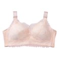 thumbnail image 5 of BYHONG Women's Wireless Bra with Seamless Smooth Comfort Wirefree T Shirt Bra Beige 36, 5 of 5