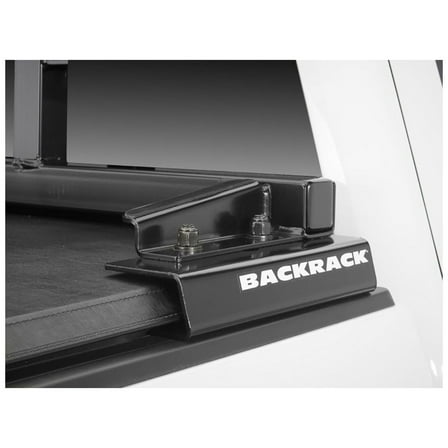 BACKRACK by RealTruck | Hardware Kit for use w/ Wide-Top Tonneau, Black, No Drill | 50327 | Compatible with 2016-2023 Toyota Tacoma; 2005-2015 Toyota Tacoma w/ Utility Track System