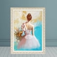 thumbnail image 4 of 12*16 Inch DIY 5D Diamond Painting Kit Full Drill Diamond Painting Women Back View Pattern, 4 of 8
